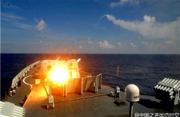Trung Quốc công bố hình ảnh tập trận trên Biển Đông